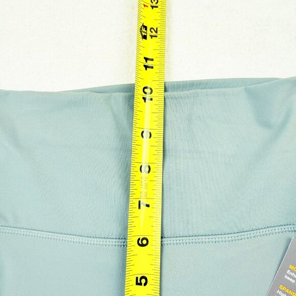 Avia Women's Softsculpt Stretch Green Flare Pants XS (0-2) Moisture Wicking NWT - Picture 10 of 12